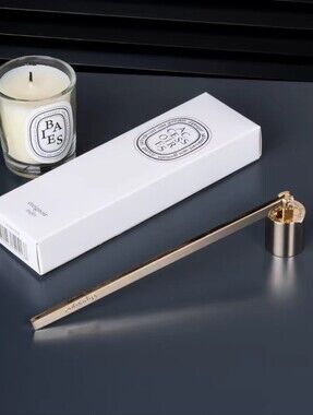 Diptyque Candle Snuffer Bell Gold New In Box Luxury Accessory Elegant Gift